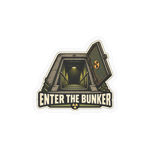 Enter the Bunker Vinyl Decal