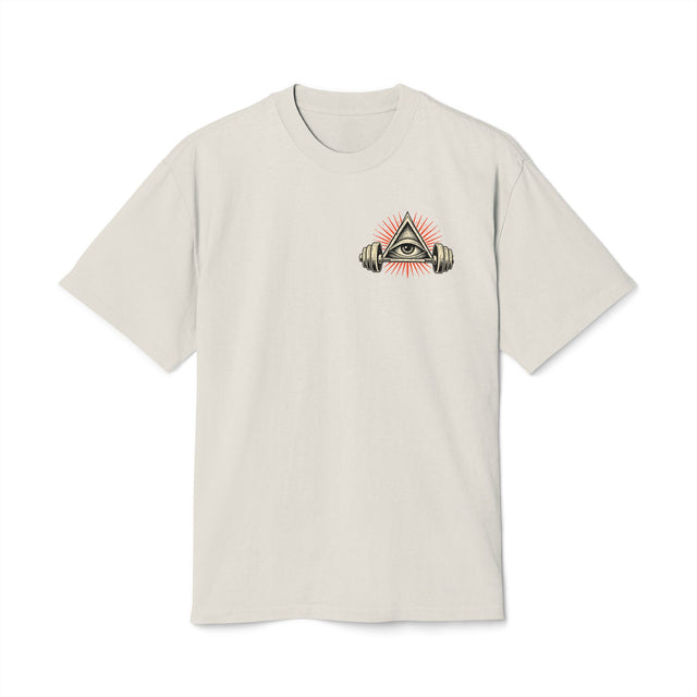 Train for the Unknown Eye of Providence Graphic T-Shirt