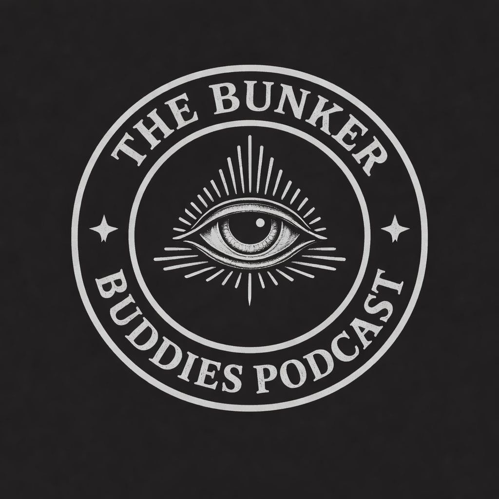 The Bunker Buddies Podcast official eye emblem