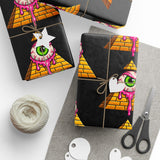 Creepy All-Seeing Eye Halloween Wrapping Paper