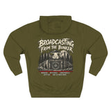 Broadcasting From the Bunker Mystery Podcast Fleece Hoodie