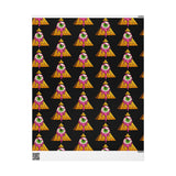 Creepy All-Seeing Eye Halloween Wrapping Paper
