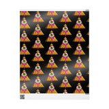 Creepy All-Seeing Eye Halloween Wrapping Paper