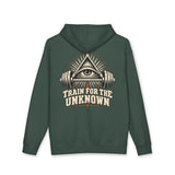 Train for the Unknown Illuminati Eye Weightlifting Hoodie