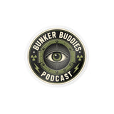 Bunker Buddies Podcast Eye Vinyl Decal