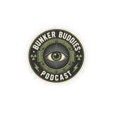 Bunker Buddies Podcast Eye Vinyl Decal