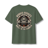 Bunker Buddies Built in the Bunker Graphic T-Shirt