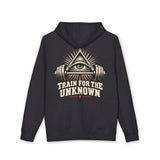 Train for the Unknown Illuminati Eye Weightlifting Hoodie