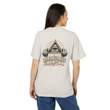 Train for the Unknown Eye of Providence Graphic T-Shirt