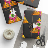 Creepy All-Seeing Eye Halloween Wrapping Paper