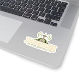 Transmissions Vintage Radio Tower Kiss-Cut Sticker