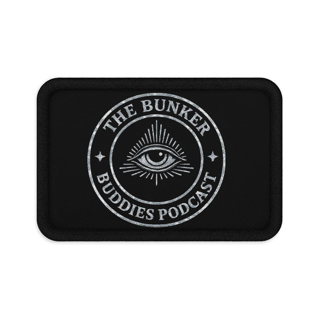 The Bunker Buddies Podcast Embroidered Tactical Patch