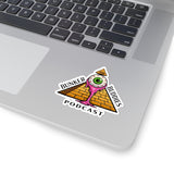 The Bunker Buddies Podcast Eye Pyramid Kiss-Cut Sticker