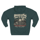 Broadcasting From the Bunker Mystery Podcast Fleece Hoodie