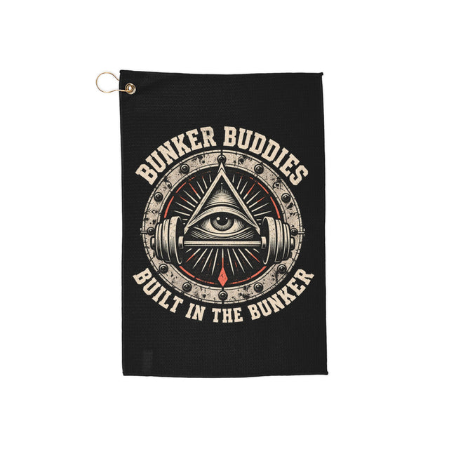 Bunker Buddies Built in the Bunker Golf Towel