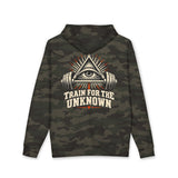 Train for the Unknown Illuminati Eye Weightlifting Hoodie