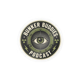 Bunker Buddies Podcast Eye Vinyl Decal