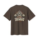 Train for the Unknown Eye of Providence Graphic T-Shirt