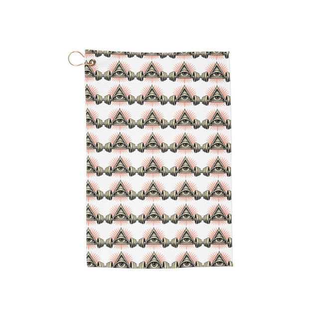 The All-Seeing Eye Golf Towel