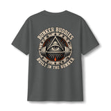 Bunker Buddies Built in the Bunker Graphic T-Shirt